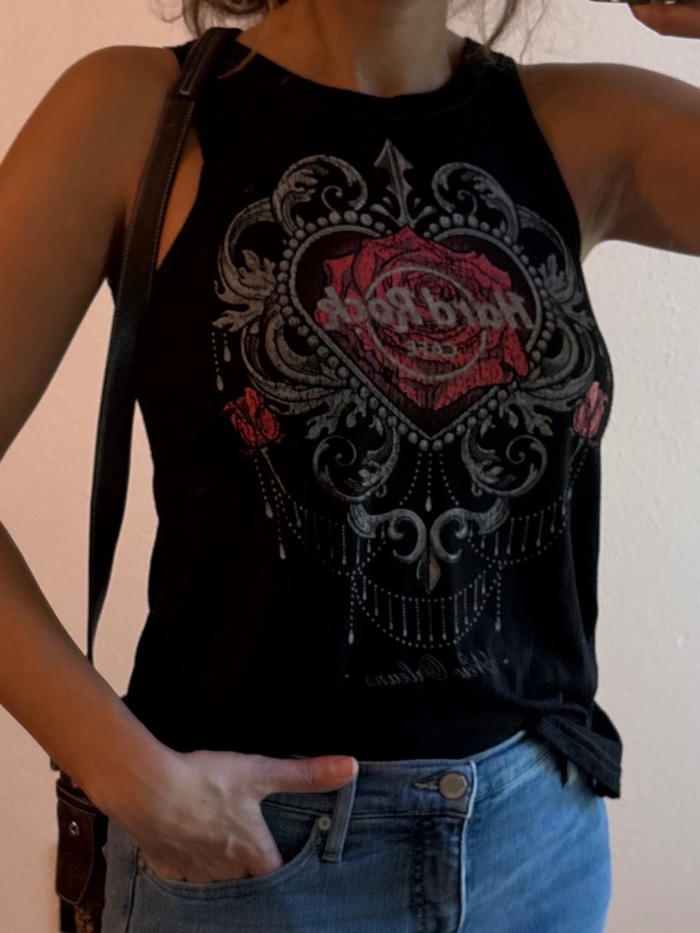 Hard rock New Orleans cute tank top